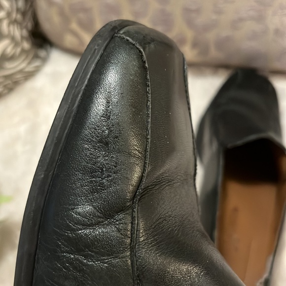 NATURALIZER Slip On Black Leather Heel Pumps Sz 6.5 - Picture 10 of 11